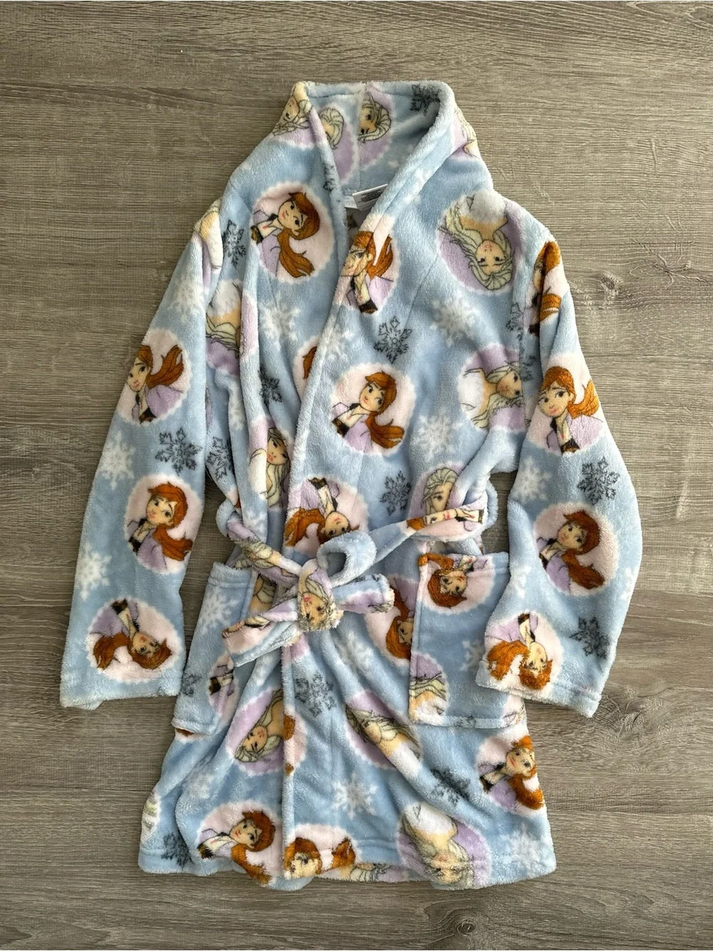 Girls Frozen Bathrobe